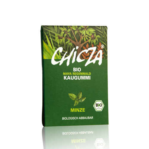 Chicza Bio Kaugummi Minze, 30 g
