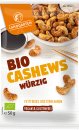 Landgarten Bio Cashews W&uuml;rzig, 50 g