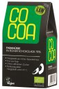 Cocoa Bio Paran&uuml;sse in Rohkostschokolade 70 %, 70 g
