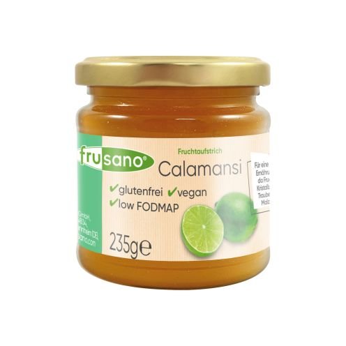 Frusano Fruchtaufstrich Bio Calamansi, fructosearm, 235g