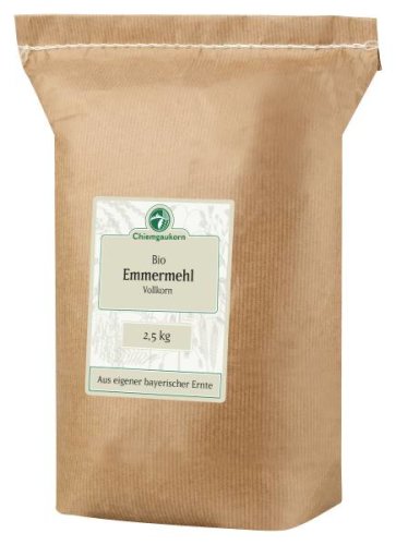 Chiemgaukorn Bio Vollkornmehl Emmer, 2,5 kg