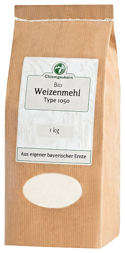 Chiemgaukorn Bio Weizenmehl 1050, 1kg