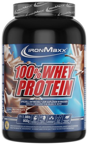 IronMaxx 100% Whey Protein, 900g Dose