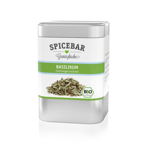 Spicebar Basilikum, gefriergetrocknet, bio, 8g