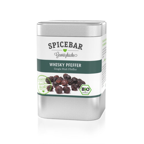 Spicebar Whiskypfeffer, ganz, bio, 70g