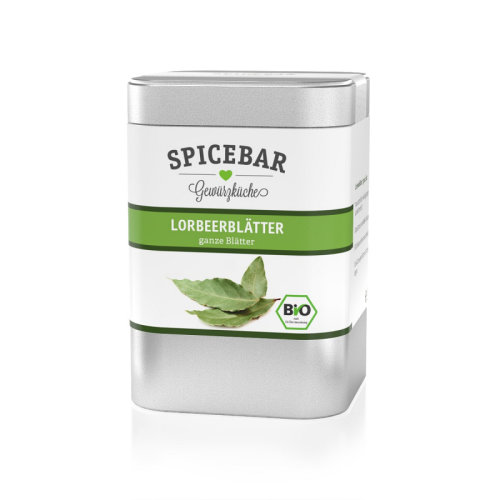 Spicebar Lorbeerblätter, ganz, bio, 5g